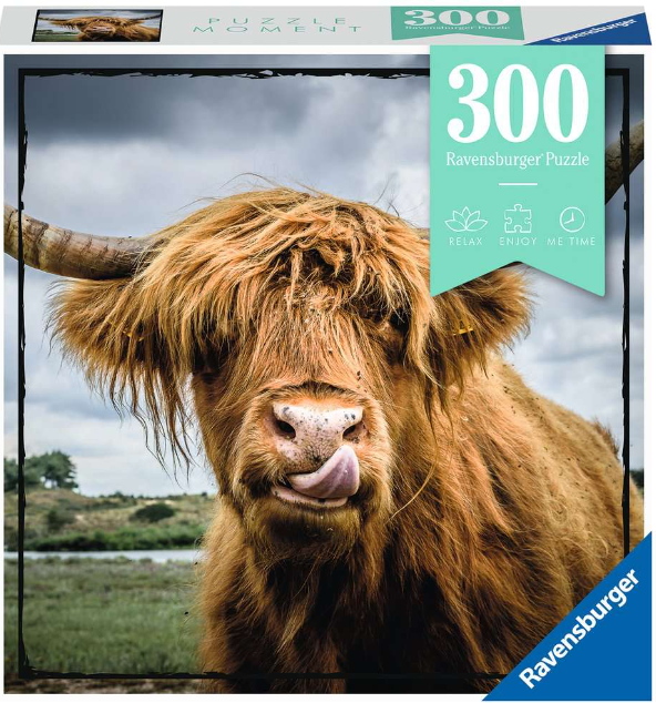 Puzzle Moments: Highland Cattle 300pc puzzle